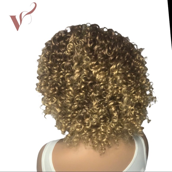 NWT Afro Kinky Curly T27/33 Synthetic Wig 12” - Picture 3 of 7